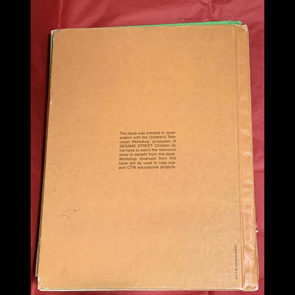 Vintage Set “The Sesame Street” Library Volume 3-7 Hardcover Children’s Books - Picture 12 of 14
